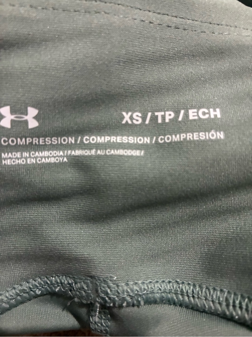 Under Armour Sage Green High-Rise Performance Leggings XS - Picture 4 of 8